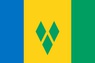 drapeau : St Vincent & the Grenadines